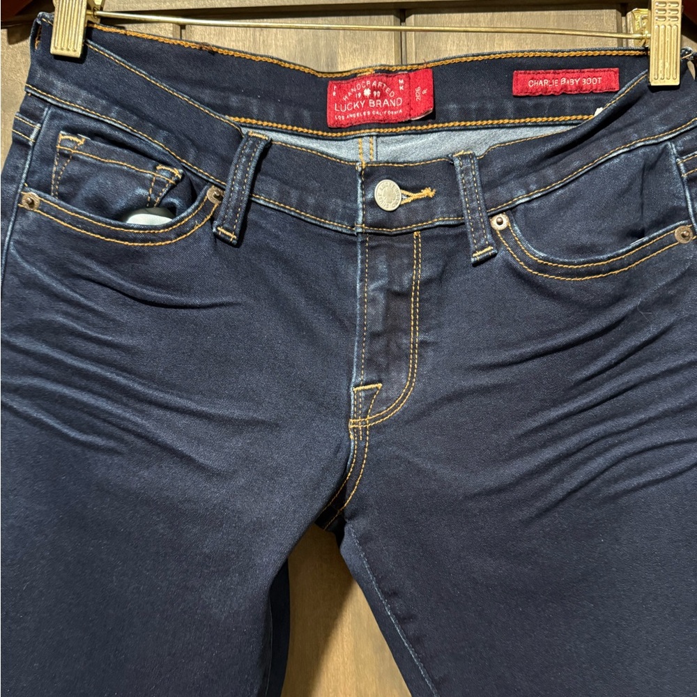 Lucky Brand Charlie Baby Boot 2/26 Regular. Dark Blue